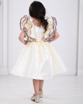 فستان اطفال بأكمام مذهلة 