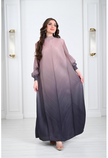 فستان طويل محتشم بالوان مميزة 