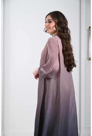 فستان طويل محتشم بالوان مميزة 