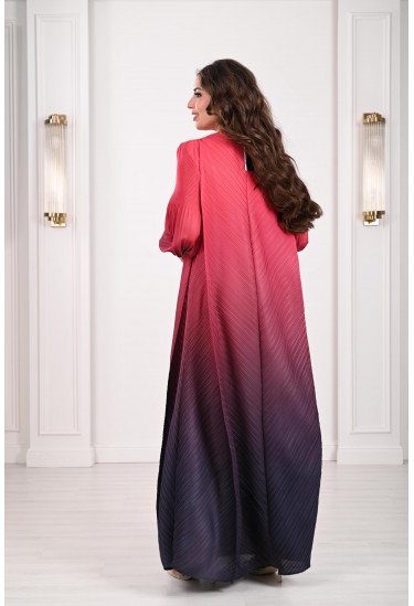 فستان طويل محتشم بالوان مميزة 