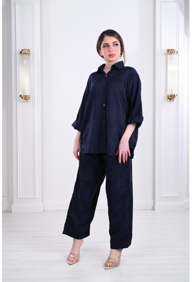 طقم صيفي بنسيج مميز 