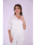 طقم كروشيه نسائي أنيق