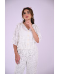 طقم كروشيه نسائي أنيق