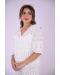 طقم كروشيه نسائي أنيق