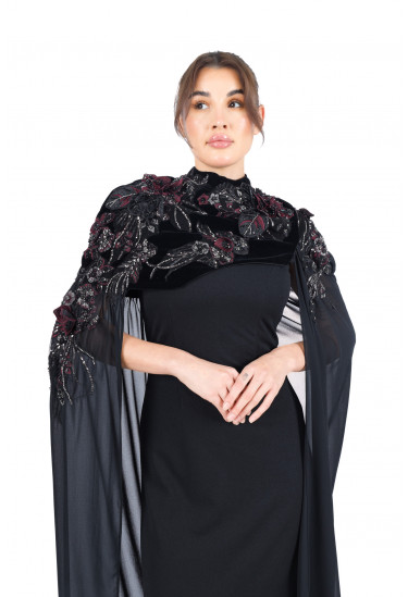 فستان سهرة مطرز فاخر فستان سهرة مطرز فاخر