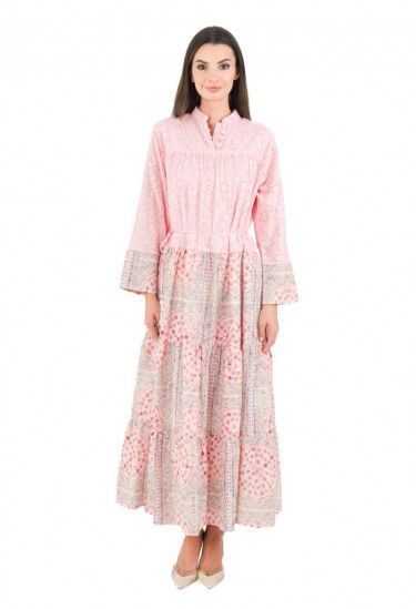 جلابية نسائية تطريز مفرغ جلابية نسائية تطريز مفرغ