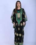 قفطان مطرّز فخامة بطابع تراثي أنيق