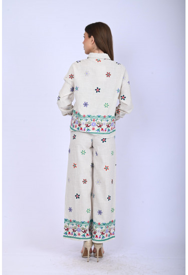 طقم نسائي 2 قطعة مطرز طقم نسائي 2 قطعة مطرز