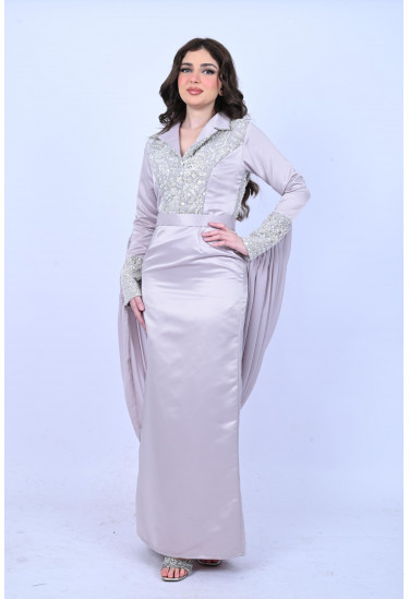 فستان سهرة أنيق بلمسة عصرية فاخرة