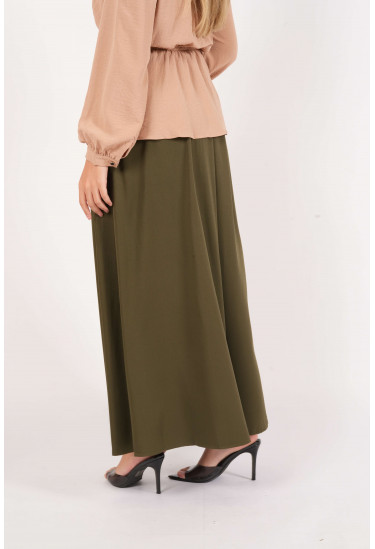 تنورة نسائية كلوش بحزام تنورة نسائية كلوش بحزام