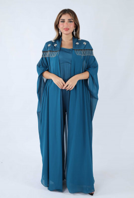 طقم نسائي مطرز للسهرات 