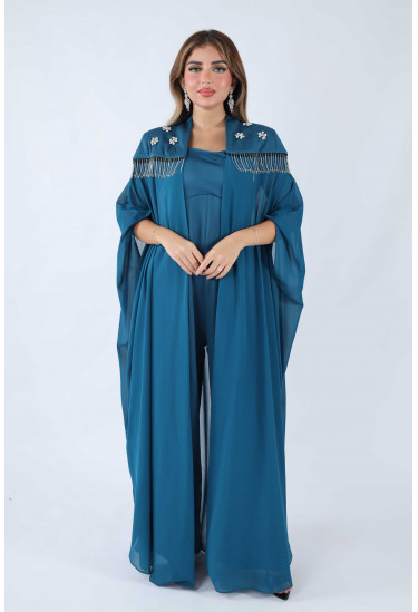 طقم نسائي مطرز للسهرات 