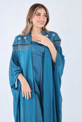 طقم نسائي مطرز للسهرات 