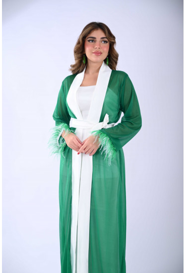 جلابية عصرية لأطلالة اليوم الوطني