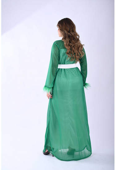 جلابية عصرية لأطلالة اليوم الوطني