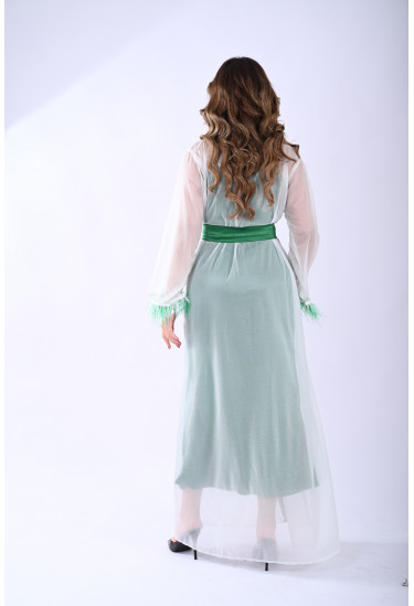 جلابية عصرية لأطلالة اليوم الوطني