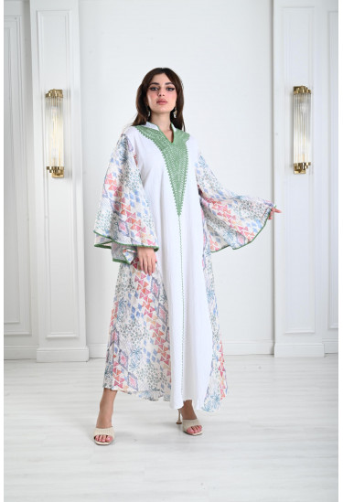 جلابية نسائية بنمط عصري أنيق