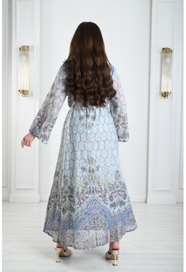 جلابيات نسائية أنيقة منقوشة جلابيات نسائية أنيقة منقوشة