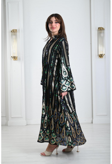 جلابيات نسائية طويلة مطرزة