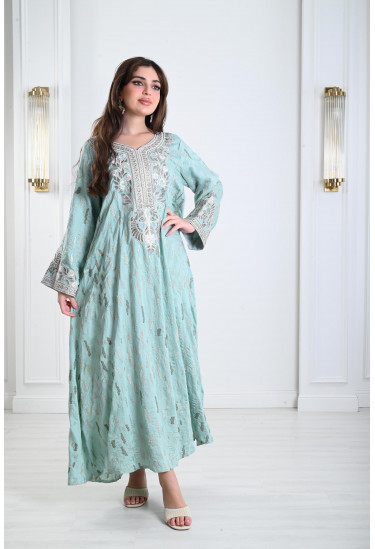 جلابيات نسائية طويلة بأطلالة مذهلة