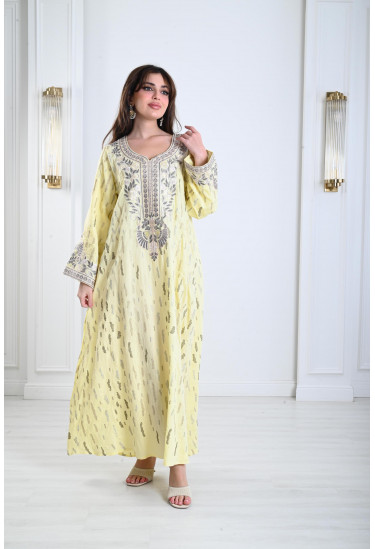 جلابيات نسائية طويلة بأطلالة مذهلة