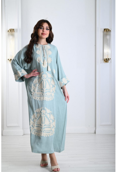 جلابيات نسائية مزين برسومات مذهلة جلابيات نسائية مزين برسومات مذهلة