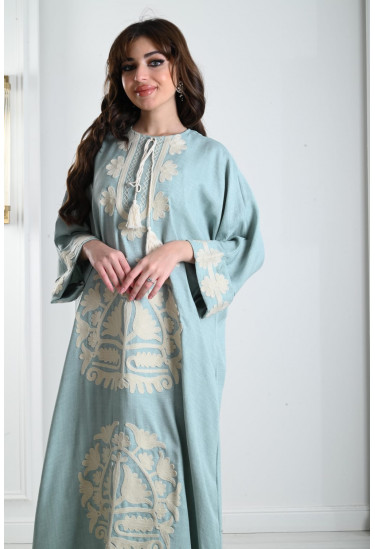 جلابيات نسائية مزين برسومات مذهلة جلابيات نسائية مزين برسومات مذهلة