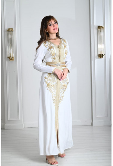 جلابيه نسائي  تطريز انيق 