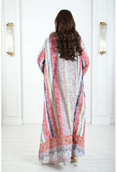 جلابيات نسائية مخططة و ملونة