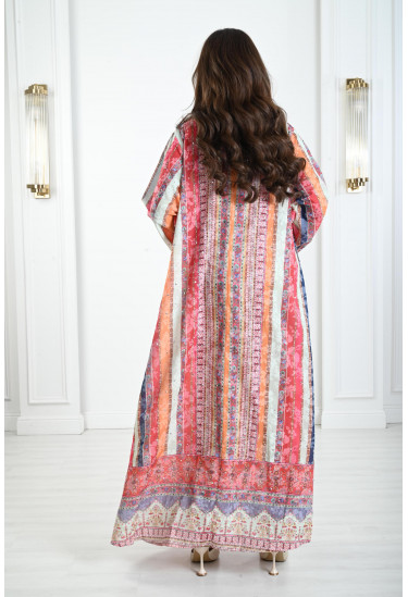 جلابيات نسائية مخططة و ملونة