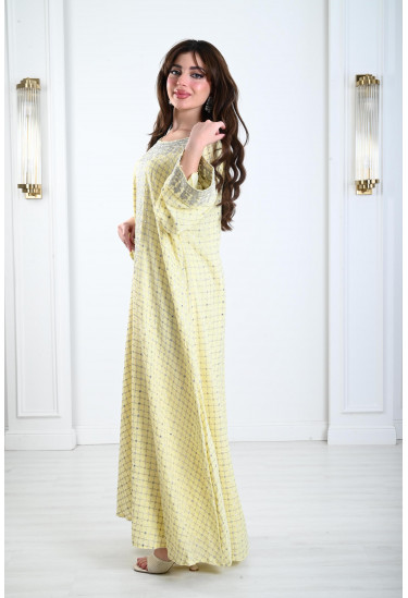 جلابيات نسائية مطرزة بشكل أحترافي