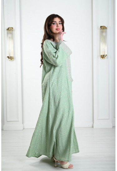 جلابيات نسائية مطرزة بشكل أحترافي