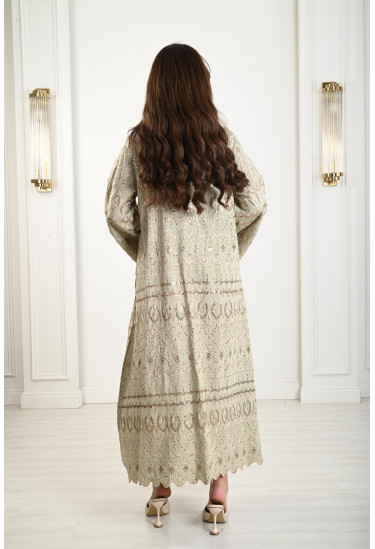 جلابيات نسائية مطرز ترتر