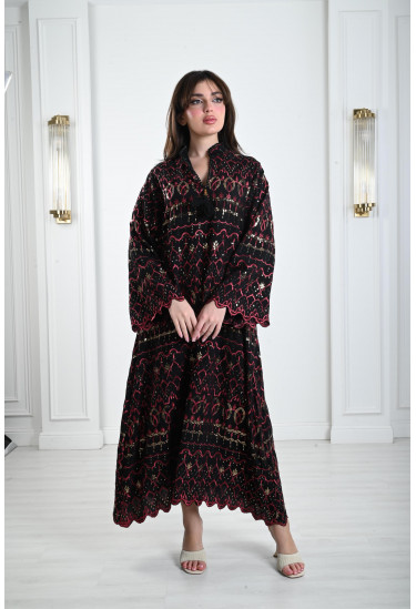 جلابيات نسائية مطرز ترتر