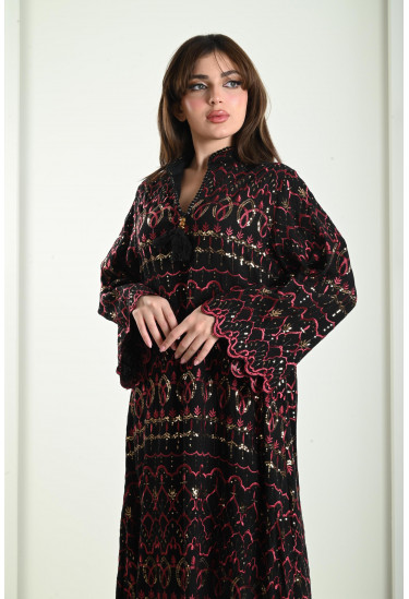 جلابيات نسائية مطرز ترتر