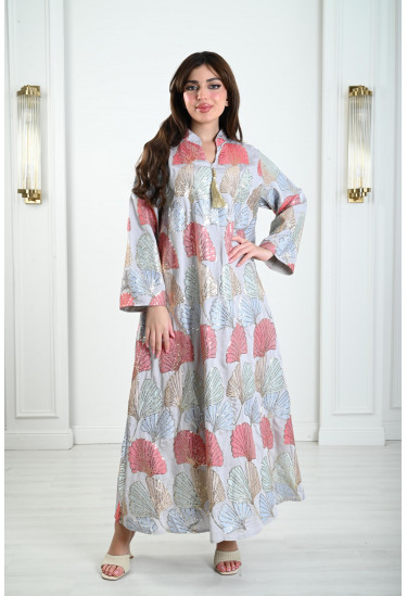 جلابيات نسائية طويلة مطرزة بالترتر جلابيات نسائية طويلة مطرزة بالترتر