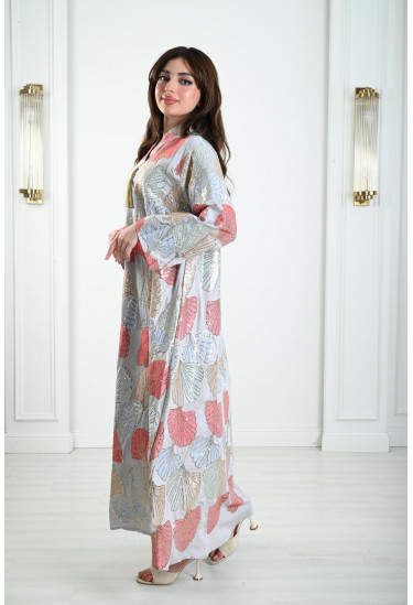 جلابيات نسائية طويلة مطرزة بالترتر جلابيات نسائية طويلة مطرزة بالترتر