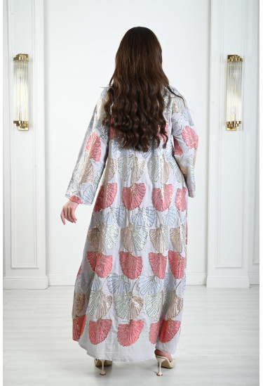 جلابيات نسائية طويلة مطرزة بالترتر جلابيات نسائية طويلة مطرزة بالترتر