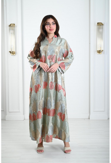 جلابيات نسائية طويلة مطرزة بالترتر جلابيات نسائية طويلة مطرزة بالترتر