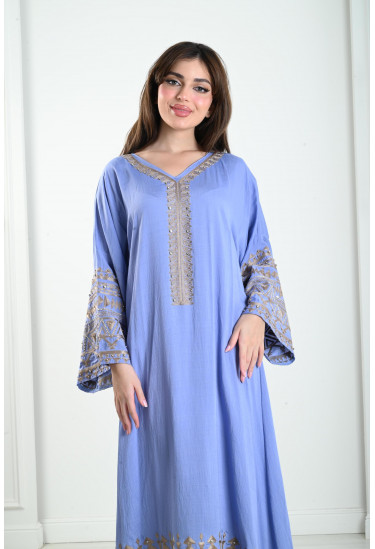 جلابيات نسائية بتطريز مميز