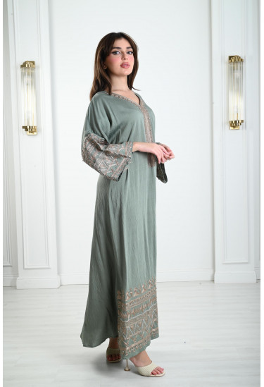 جلابيات نسائية بتطريز مميز