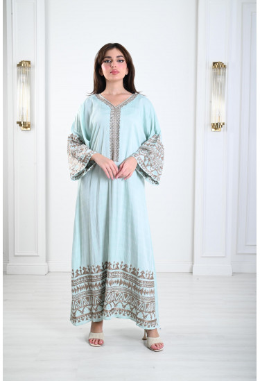 جلابيات نسائية بتطريز مميز