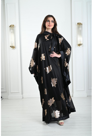 جلابية نسائية فضفاضة فاخرة