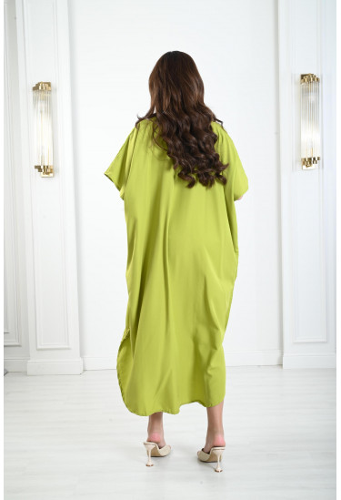 جلابية ميدي نسائية مطرزة