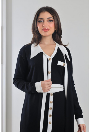 طقم نسائي راقي 3 قطع