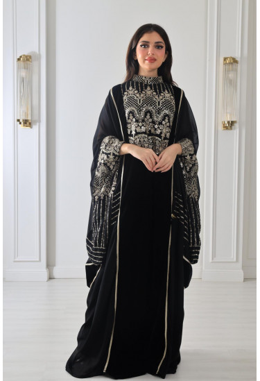 جلابية طويلة فخمة