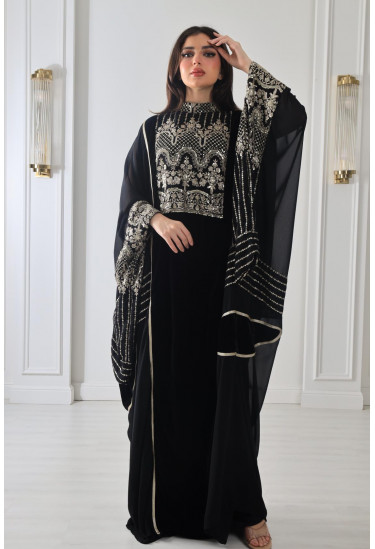 جلابية طويلة فخمة