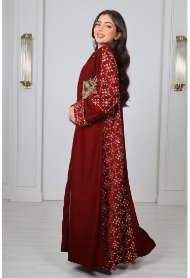 جلابيات نسائية فاخرة مطرزة