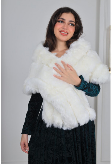 شال فرو نسائي جميل