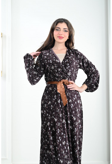 فساتين سهرة فاخرة منقوشة